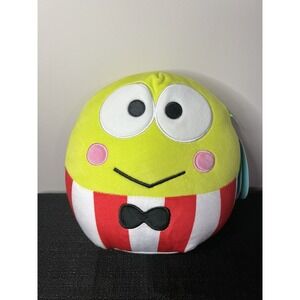 Sanrio Squishmallows Keroppi Hello Kitty Friends Plush 8 inch Green Red NWT 2024